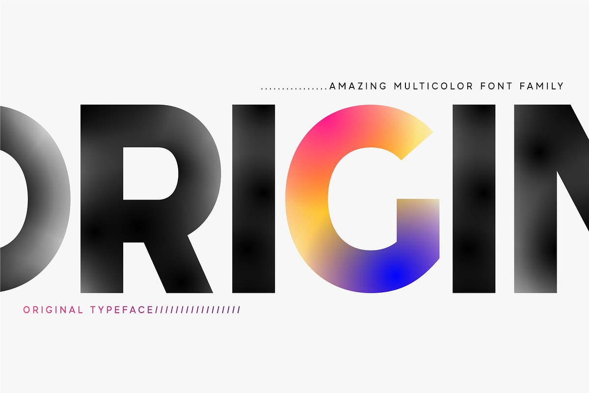 Colarino. Multicolor SVG-OTF fonts, a Symbol Font by Luxfont (Photo 1 of 12)