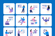 Digital Marketing Bundle, a Technology Illustration by Brickclay (Thumbnail 12 of 14)