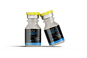 Ebola Vaccine Bottle 3D PSD Set, a Packaging Mockup by artBit Design Studio (Thumbnail 4 of 6)