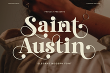 Saint Austin - Elegant Modern Serif