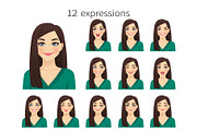 Business woman kit, a Work Illustration by Volha Hlinskaya (Thumbnail 3 of 5)