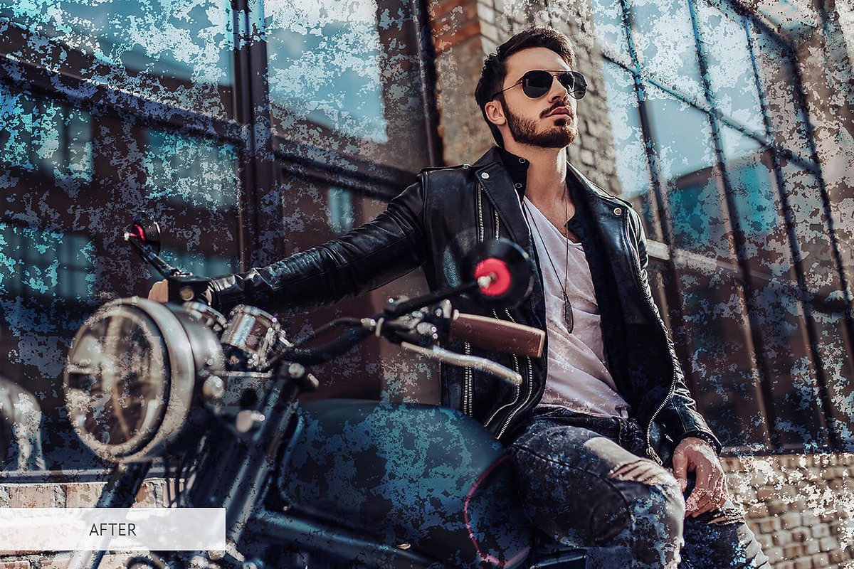 Grunge Style Photoshop Overlays, a Plug-in Add-On by FixThePhoto (Photo 13 of 34)