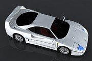 Ferrari F40, a Cars & Vehicle 3D Model by valtriiu (Thumbnail 3 of 12)