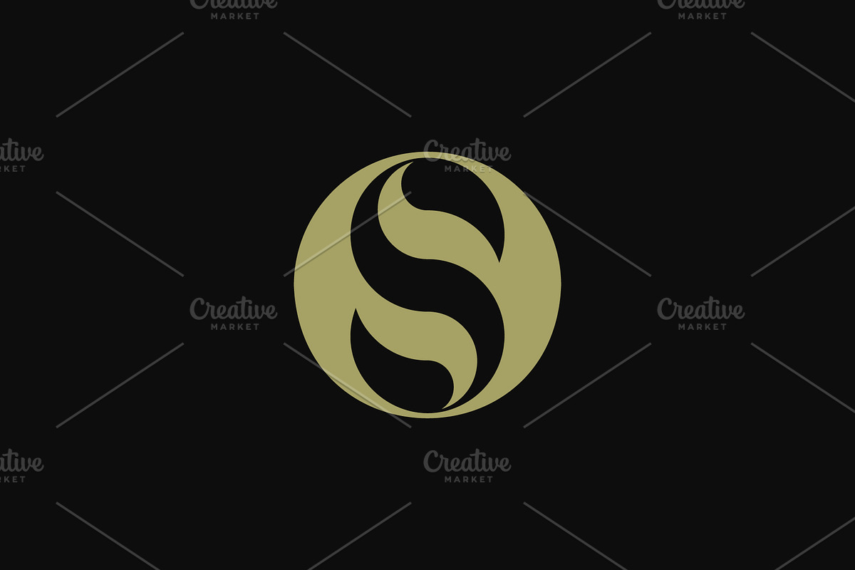elegant leaf letter S logo, a Branding & Logo Template by Rasagama Studio