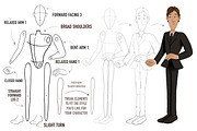 Character Pose Brush Kit - Male, a Brush Add-On by Brushed Rose (Thumbnail 2 of 3)