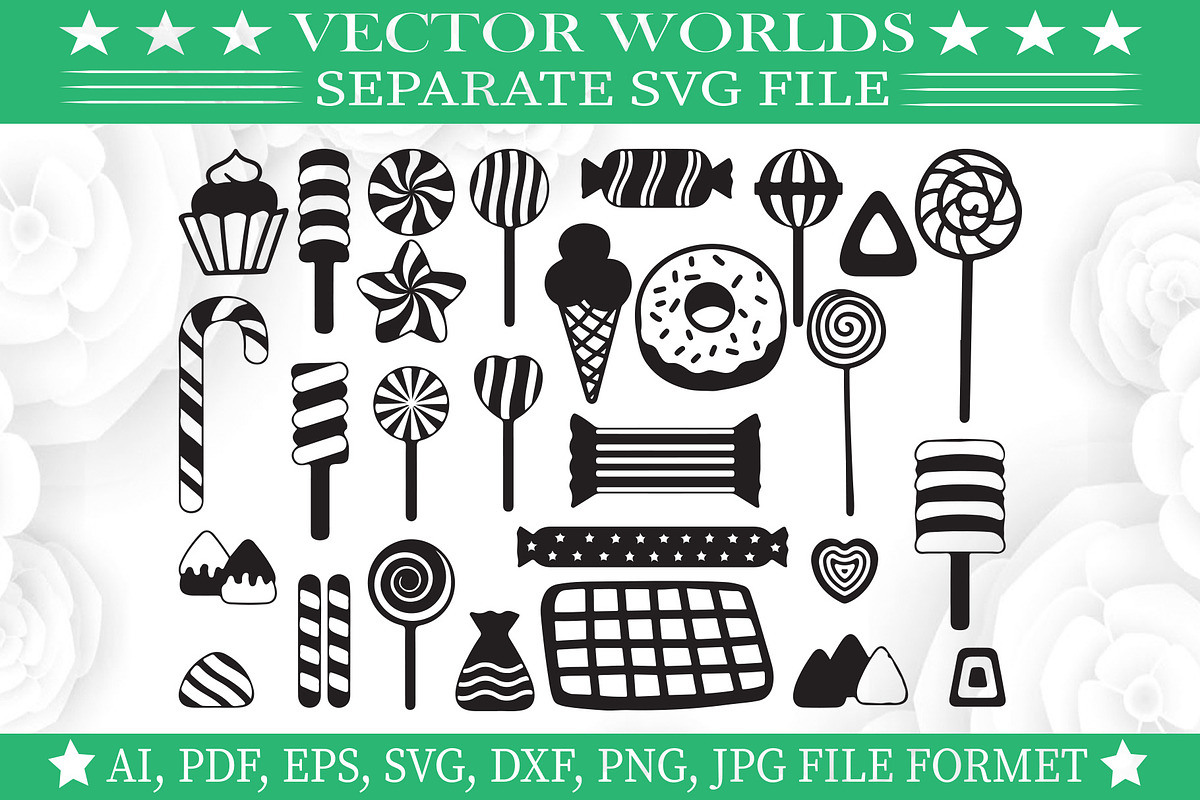 Lollipop Candy Svg, Candy Svg, an Object Graphic by VectorWorlds