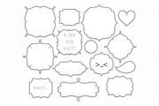 Set of stitched frames, a Decorative Illustration by Dreaming_Lucy (Thumbnail 4 of 4)
