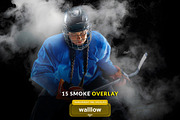 Smoke png clipart overlays, a Layer Style Add-On by Walllow Creatives (Thumbnail 1 of 6)