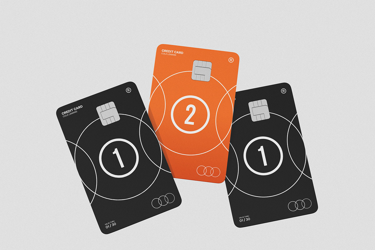 Credit Card Mockup, a Merchandise Mockup by Brand Earth (Photo 2 of 4)