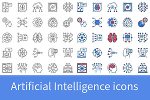 AI icons set