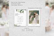 Eucalyptus Save the Date bd014, an Invitation Template by TyphoonStudio (Thumbnail 2 of 9)