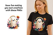 Vintage Halloween Clipart Bundle, a Seasonal Illustration by InkyQueenArt (Thumbnail 3 of 6)