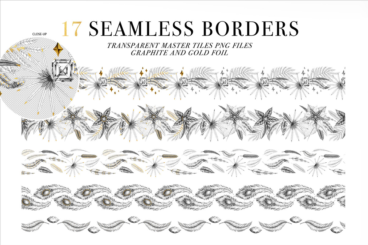 Precious feathers and diamonds, an Illustration by AnastasiaFears (Photo 10 of 10)
