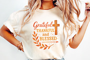Fall PNG, Thankful Grateful, an Illustration by SharpMarketplace (Thumbnail 2 of 9)