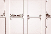 28 Decorative frames borders set #3, an Object Graphic by Digiselector Design Goods (Thumbnail 4 of 6)