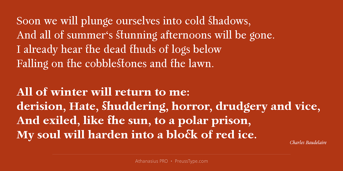 Athanasius PRO, a Serif Font by preussTYPE (Photo 6 of 10)