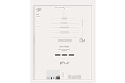 Wedding WIX Website Template Minimal, a Wix Template by Ivyandpalette (Thumbnail 4 of 7)