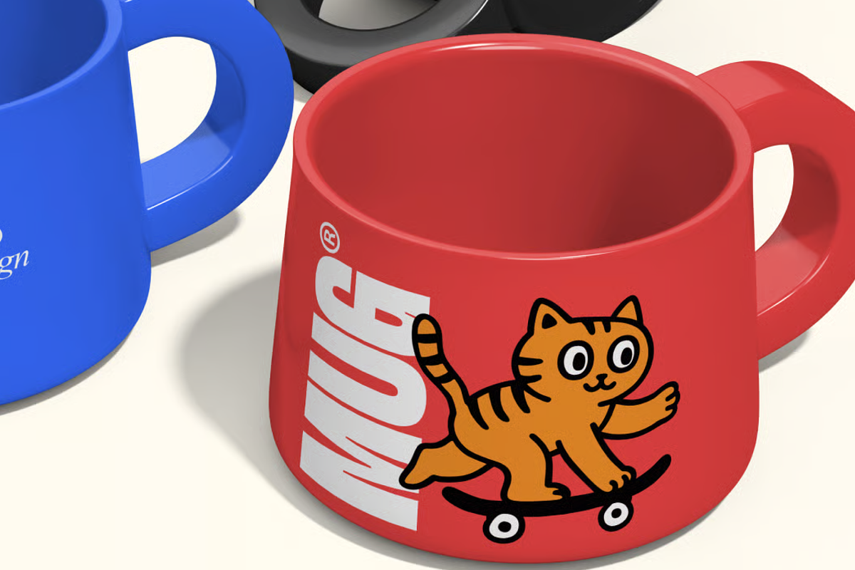 Classic Ceramic Coffee Mug Mockup, a Cups & Container Mockup by graphicsauce (Photo 3 of 4)