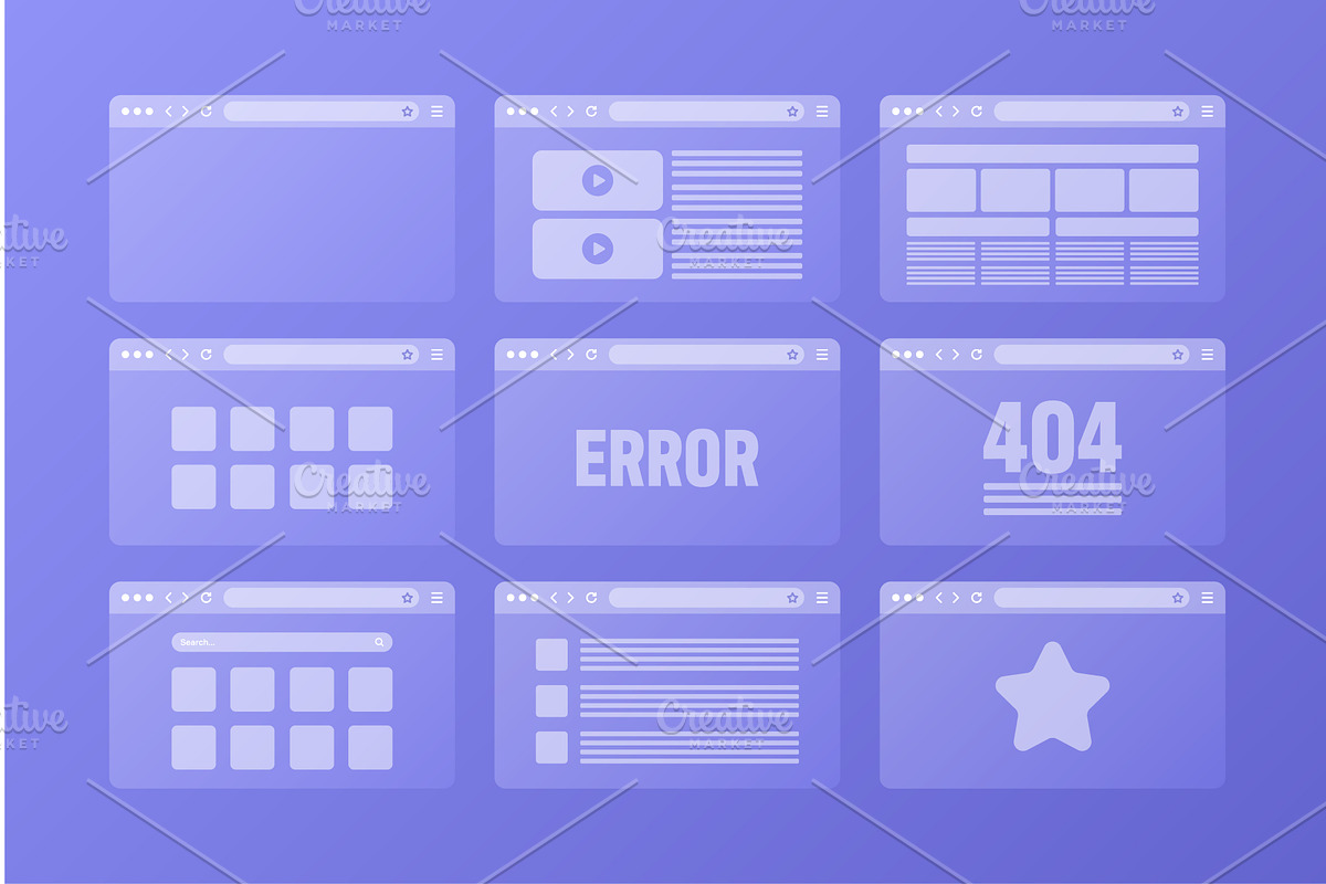 Web browser window, transparent, a Technology Illustration by 32pixels