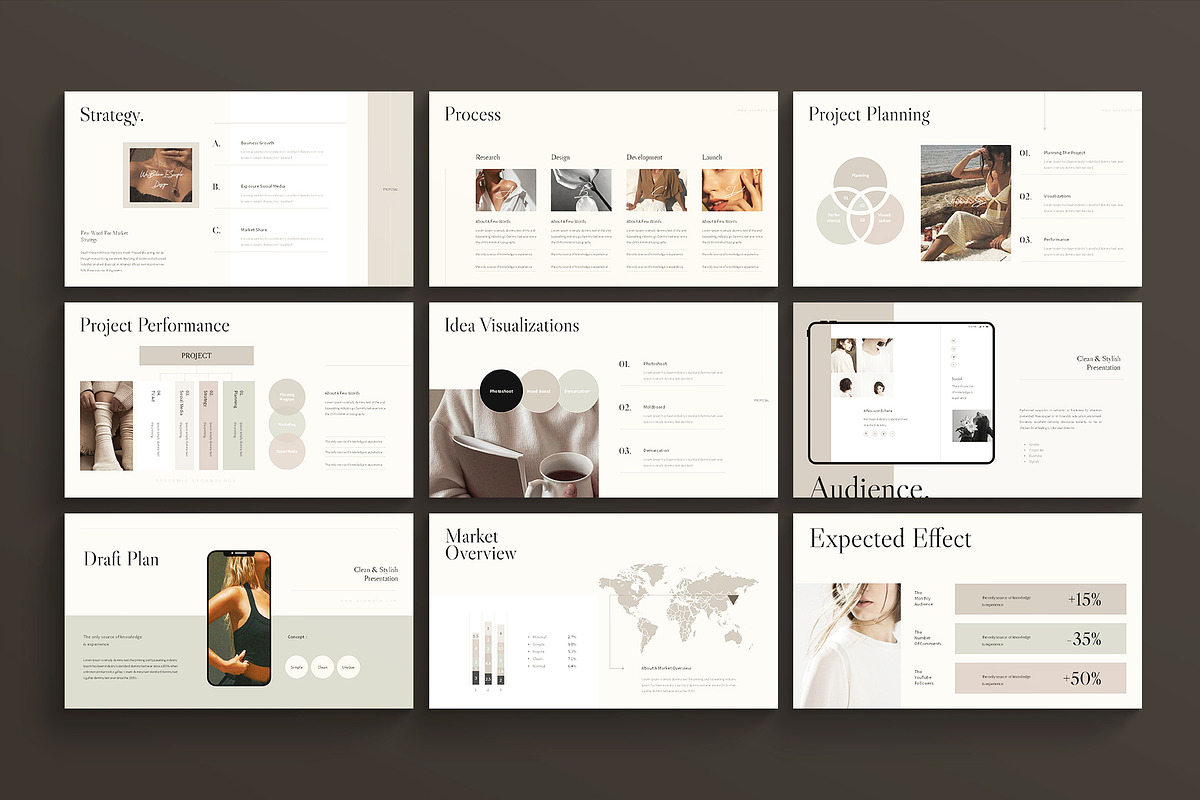 Minimal Proposal Presentation Template