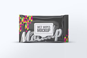 Wet Wipes Mock-Up, a Product Mockup by DesignRushMarket (Thumbnail 7 of 7)