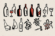 Wine Culture Clipart, a Person Illustration by Teresa Art Store (Thumbnail 4 of 12)