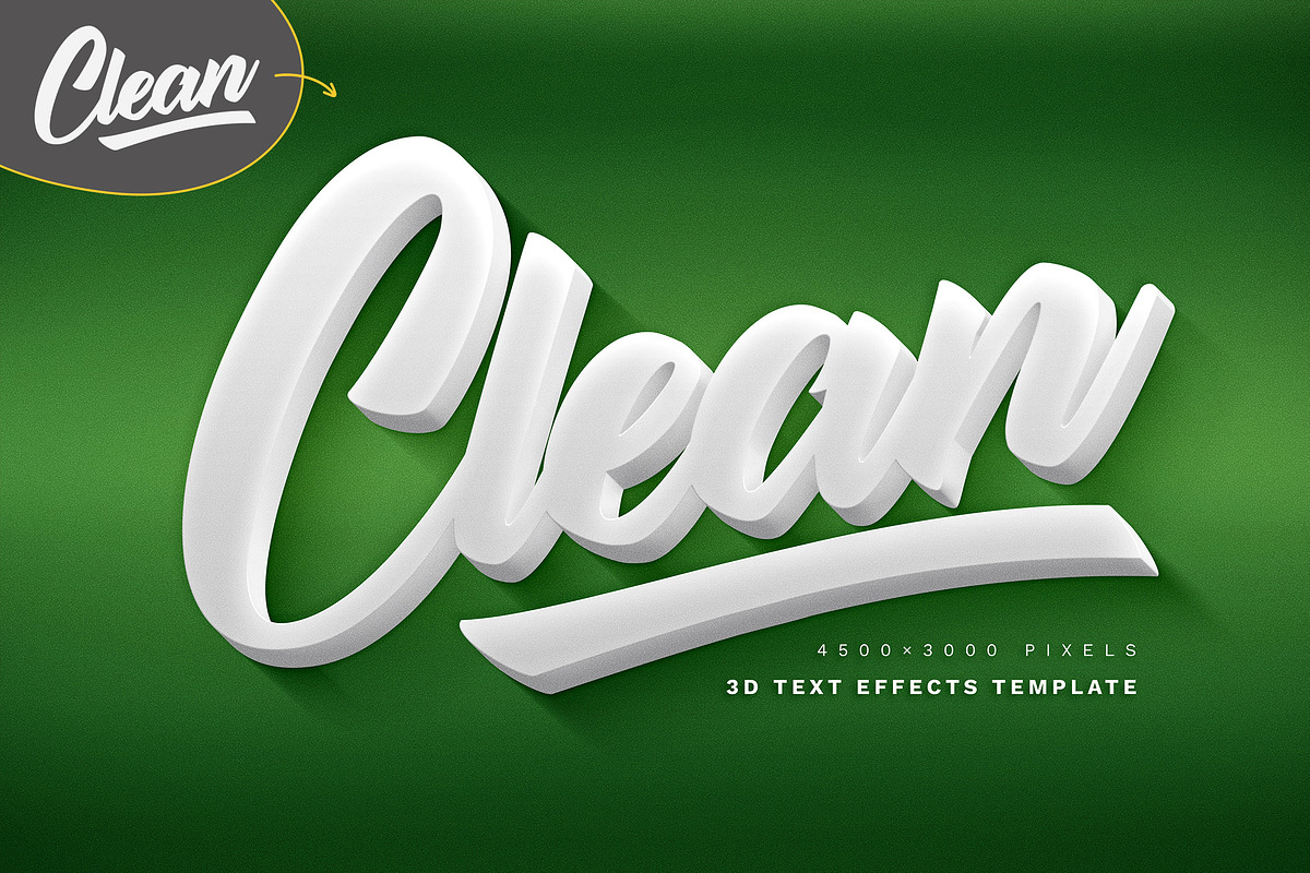 Bold White 3D Text Effect, a Layer Style Add-On by Andrew Skoch Design (Photo 2 of 6)