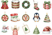Latch Hook Yarn Christmas Clipart, an Illustration by Designking (Thumbnail 2 of 5)