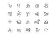 Real Estate Icons, an Object Illustration by Tettygreen (Thumbnail 2 of 3)
