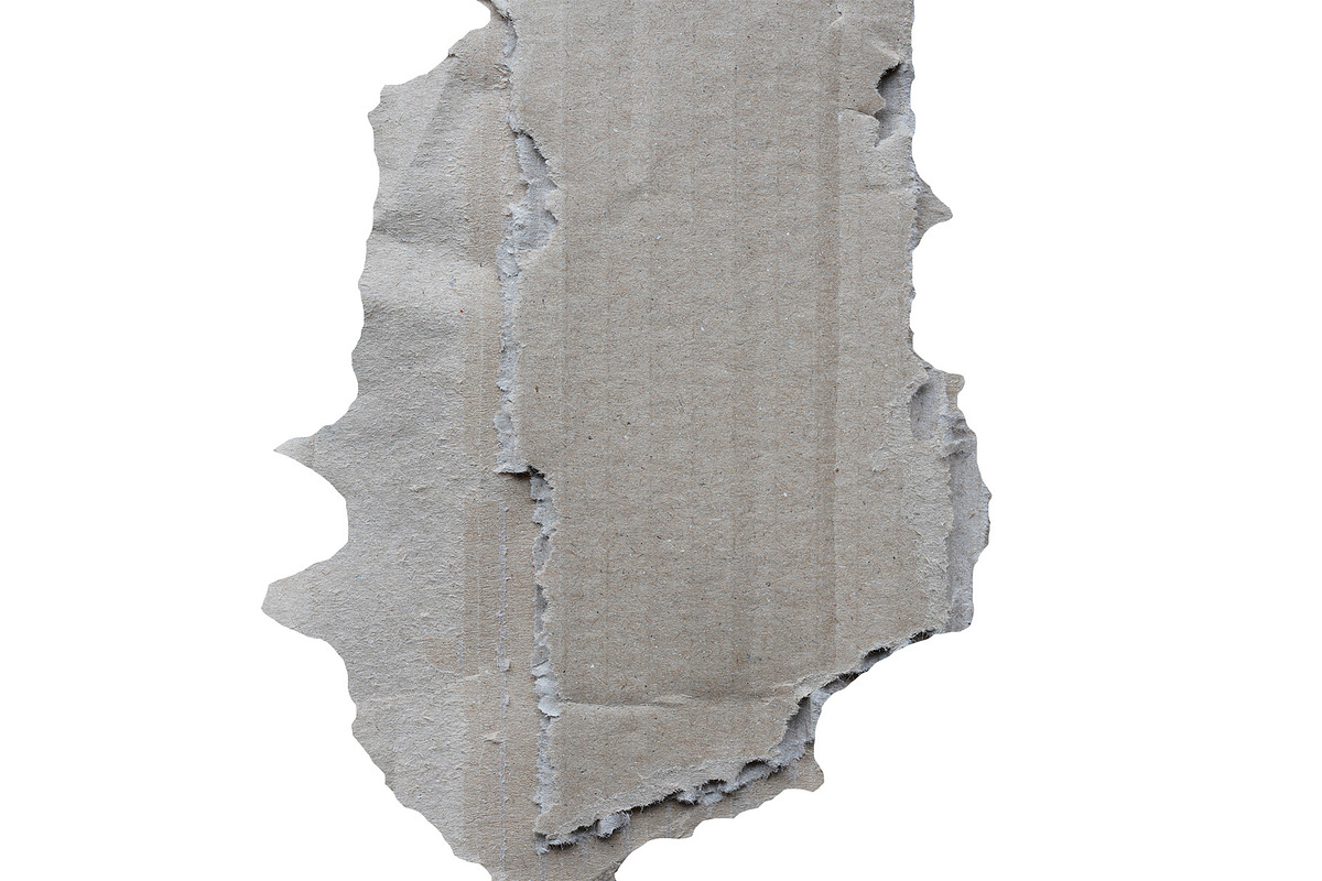 40 Ripped Torn Cardboard Edges (PNG), a Texture Graphic by Bilgep_design (Photo 16 of 16)