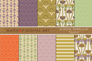 Digital Paper Egyptian, a Pattern Graphic by Maishop (Thumbnail 1 of 3)