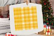 Seamless Yellow Plaid Pattern, a Pattern Graphic by SVGArt (Thumbnail 5 of 5)