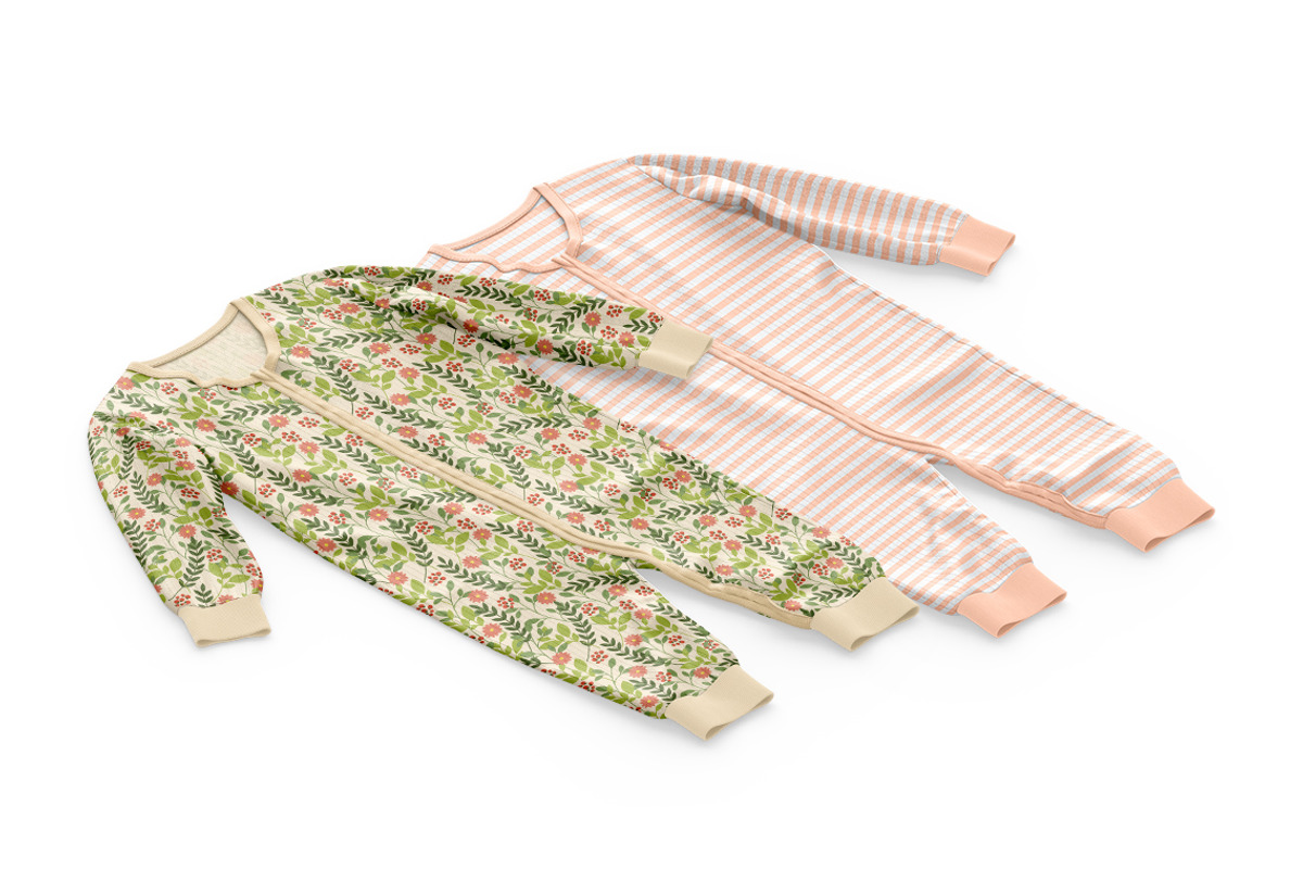 Baby Jumpsuit Mockups, an Apparel Mockup by rebrandy (Photo 7 of 9)
