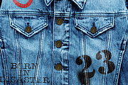 premium denim jacket mockup, a Shirt Mockup by yalanois (Thumbnail 6 of 7)