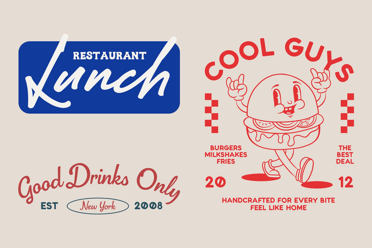Logos & Marks - Food Edition, a Branding & Logo Template by Alina Sh (Photo 12 of 15)