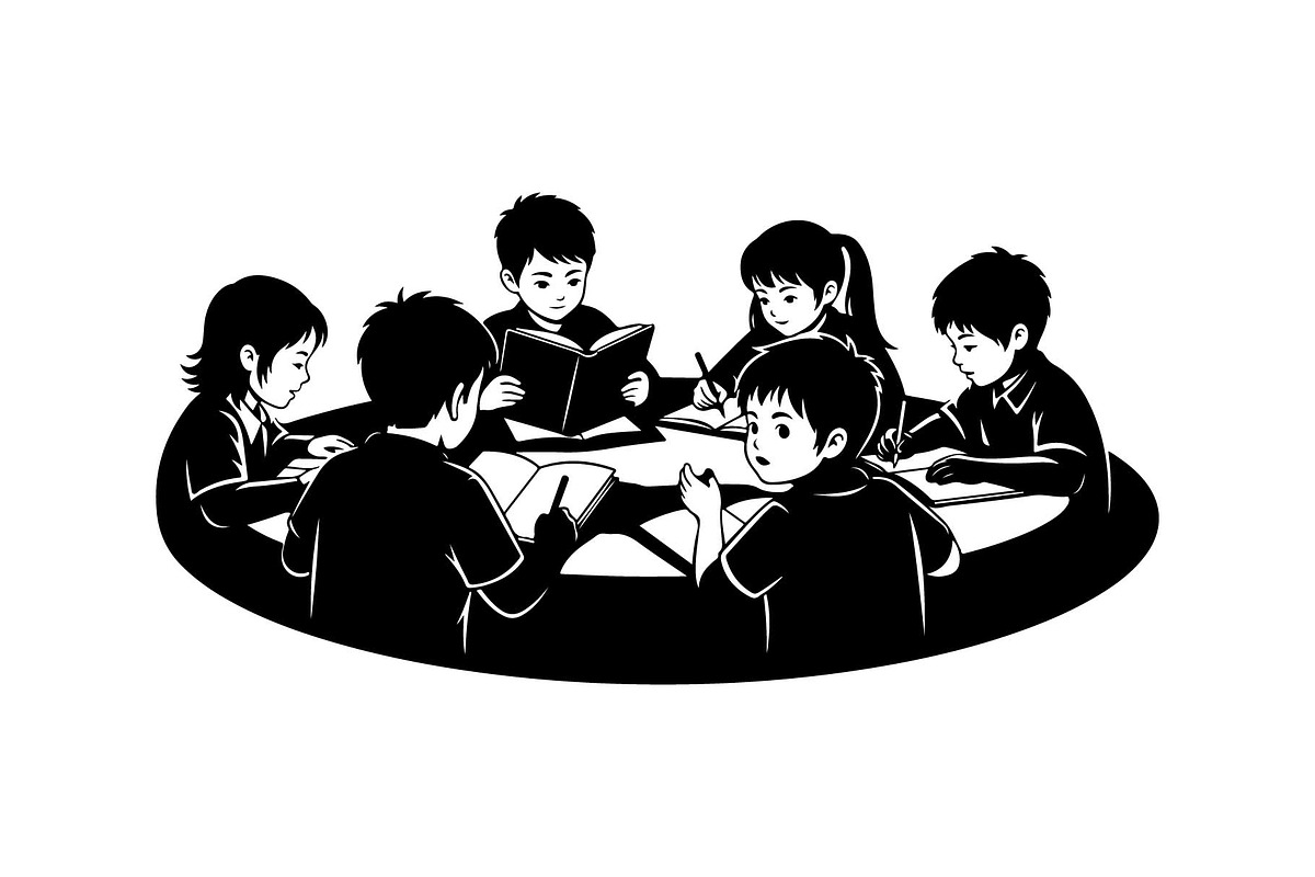 Classroom Study Silhouette Icons, an Object Graphic by yasushie (Photo 9 of 9)