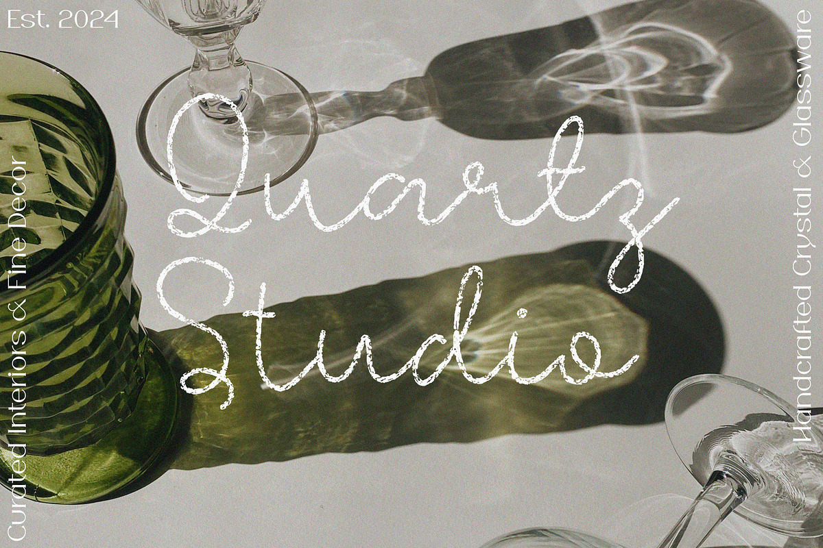 Perfect Stranger Raw Textured Font, a Script Font by AnMark (Photo 5 of 11)