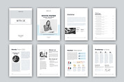 White Paper | MS Word & Canva, a Brochure Template by obayes (Thumbnail 2 of 17)