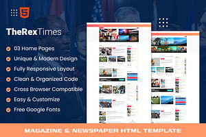 RexTimes-Newspaper & Magazine