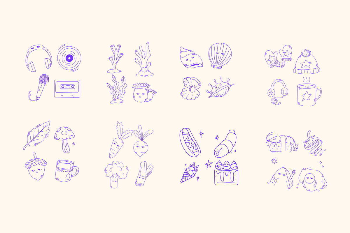 300+ Element Huneyy Pack, an Object Illustration by HunEyy (Photo 9 of 11)