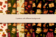 Cozy Dark Academia Clipart - Books, an Education Illustration by Moon House Shop (Thumbnail 2 of 6)