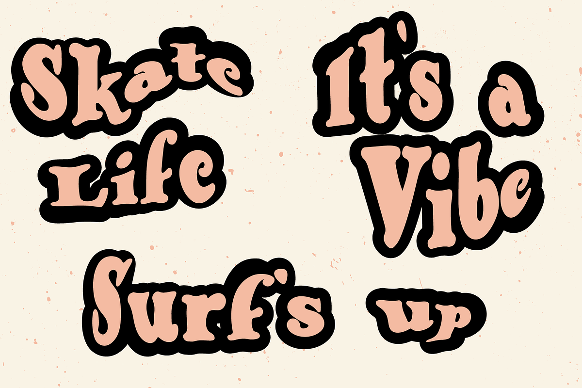 Kombi Spirit - A Groovy Funky Serif, a Serif Font by The Forge Type Co (Photo 10 of 13)