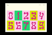 Moxen - Liquid Wavy Bubble Font, a Sans Serif Font by Casloop Studio (Thumbnail 6 of 9)