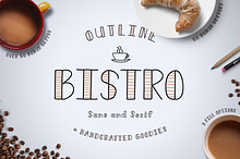 Bistro Sans & Serif + Vectors