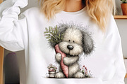 Whimsical easter dog clipart, an Illustration by SinaCreation (Thumbnail 7 of 11)