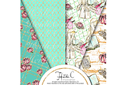 Spa Time Paper Pack, a Pattern Graphic by HeidiCIllustration (Thumbnail 2 of 5)