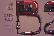 Future Machine - 3D Lettering, a Graphic by MIIM (Thumbnail 2 of 8)