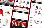 Zendaya - E Commerce Website, a Landing Page Template by SLAB! Design (Thumbnail 4 of 5)