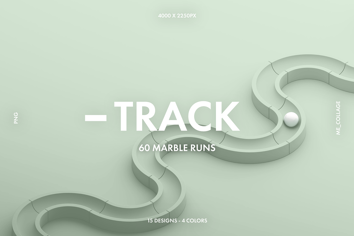 TRACK - 60 MARBLE RUNS, a Templates & Theme by ME_COLLAGE (Photo 1 of 18)