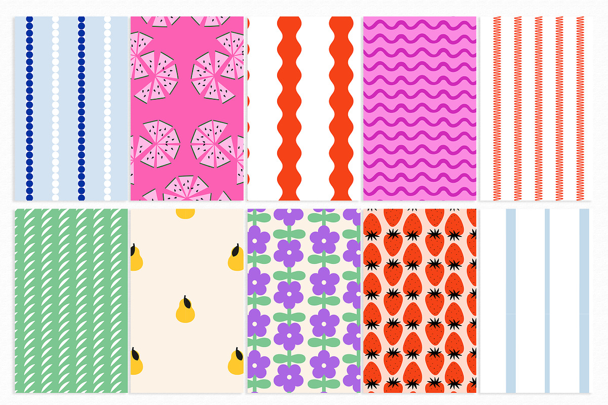 COLORED PATTERNS, a Pattern Graphic by erasovas (Photo 9 of 11)